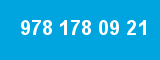 978 178 09 21 978 178 09 21